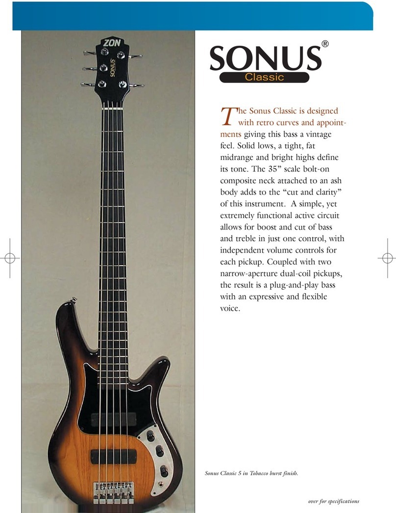 Zon Sonus Classic4 User manual