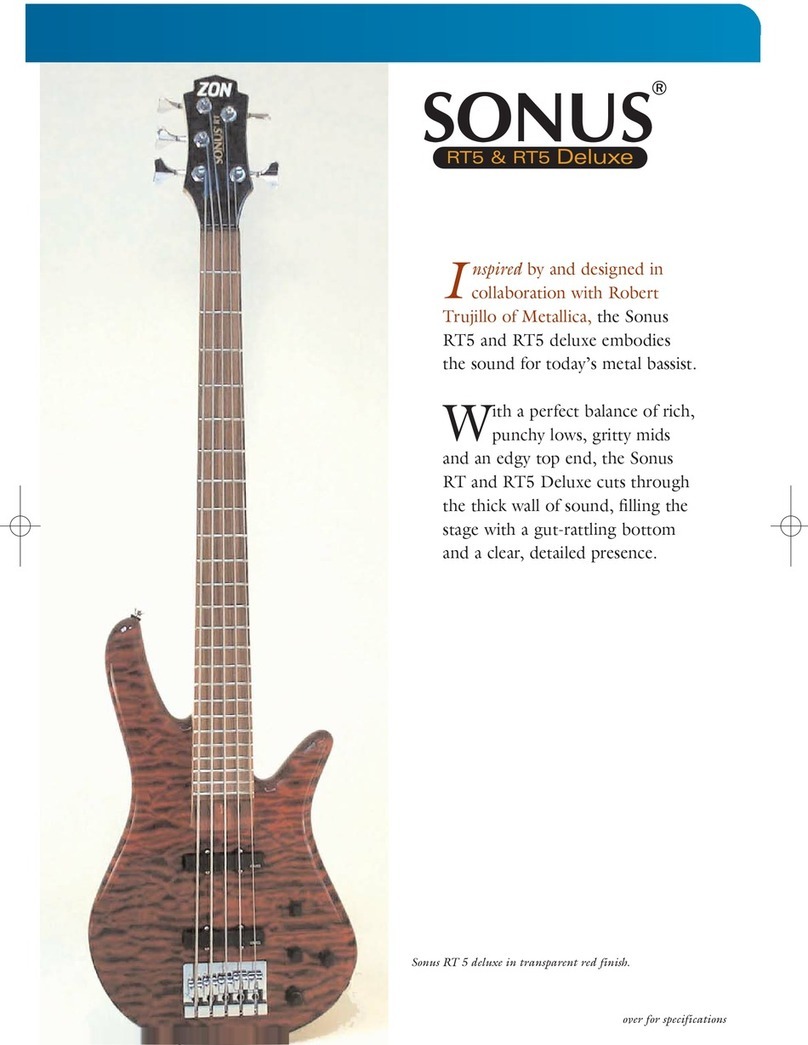 Zon Sonus RT Deluxe5 User manual