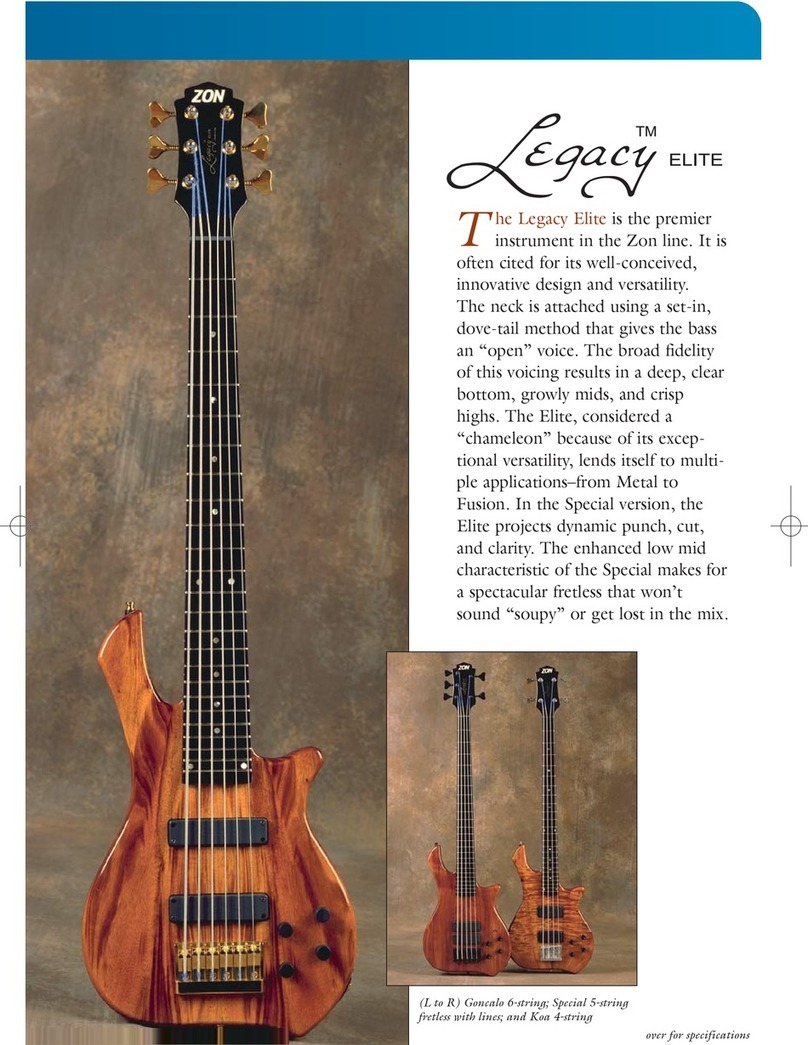 Zon Legacy Elite4 User manual