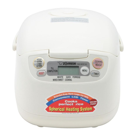Zojirushi NS-MYC10 User manual