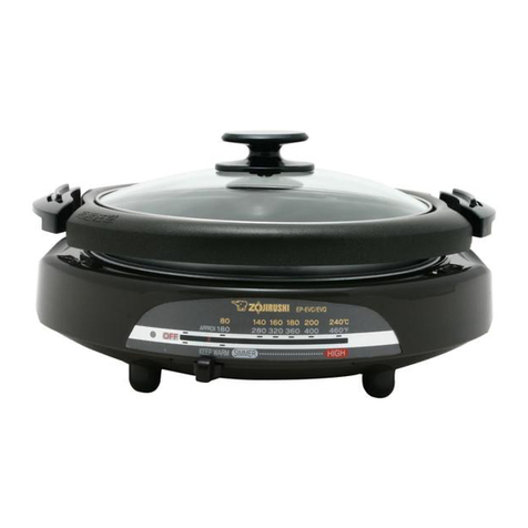 Zojirushi EP-EVC25 User manual