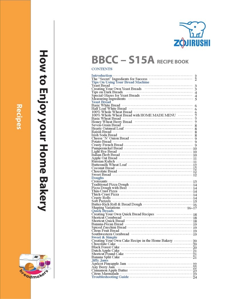 Zojirushi BBCC-S15A Quick guide