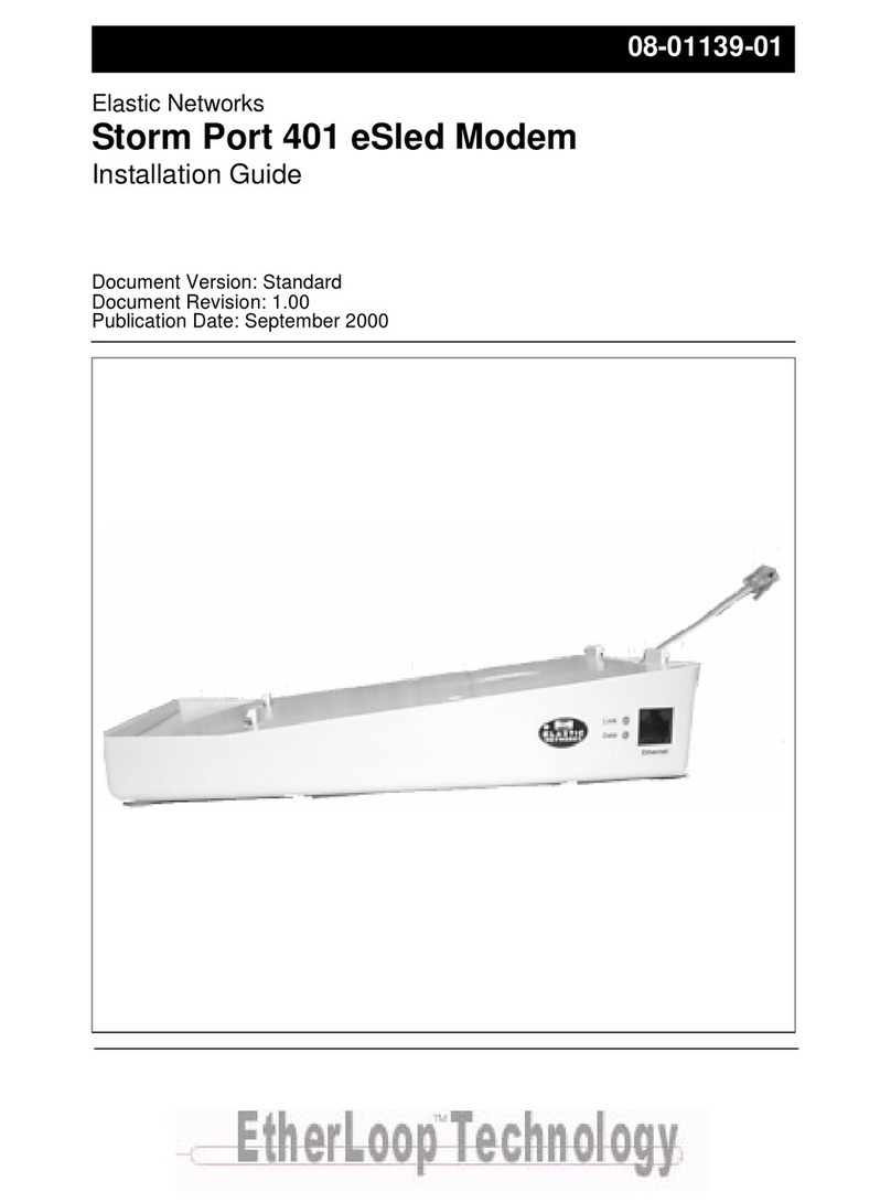 Elastic Networks 401 installation guide