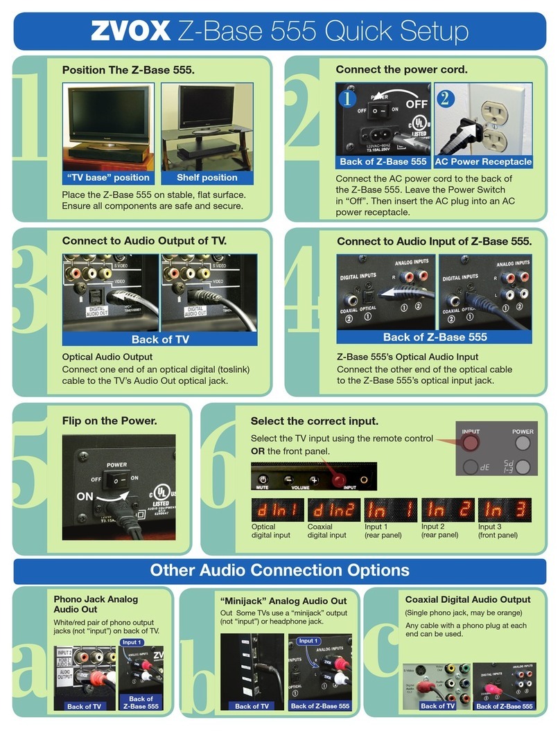 Zvox Audio Z-Base 555 install guide