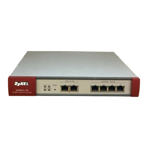ZyXEL Communications ZyXEL ZyWALL 35 User manual ZyXEL Communications ZyXEL ZyWALL 35 User manual