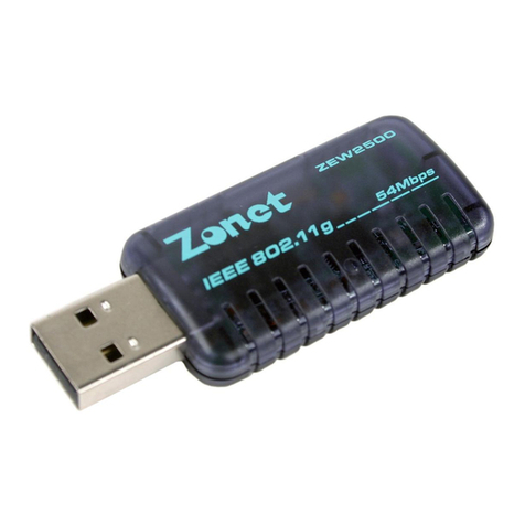 Zonet ZEW2501 User manual