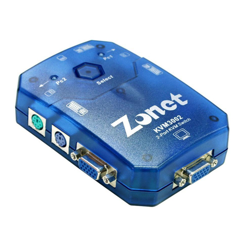 Zonet KVM3002 User manual Zonet KVM3002 User manual