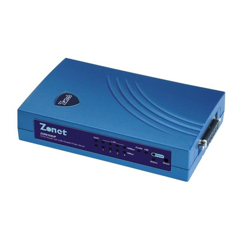 Zonet ZSR0104UP User manual