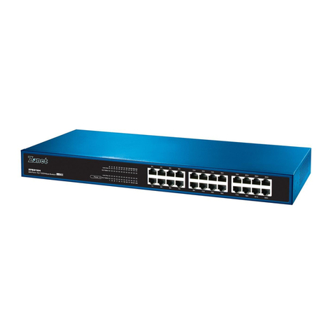 Zonet ZFS3124 User manual Zonet ZFS3124 User manual