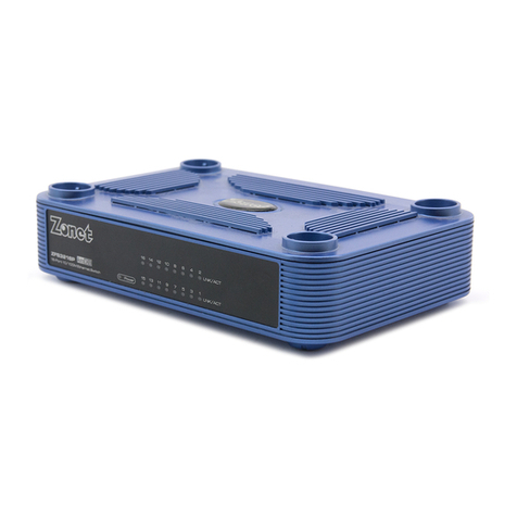 Zonet ZFS3216P Quick installation guide