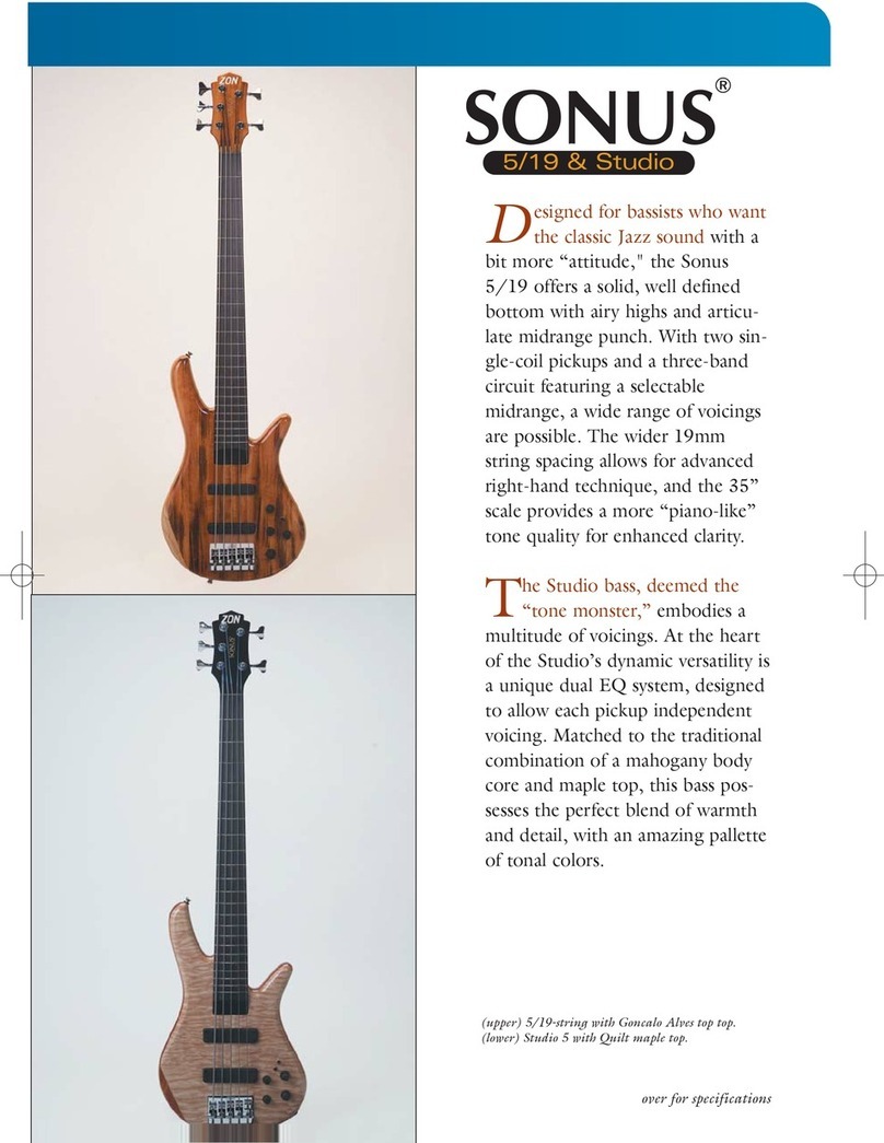 Zon Sonus Studio4 User manual