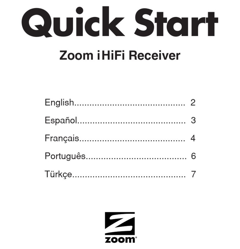 Zoom 4360 quick start guide