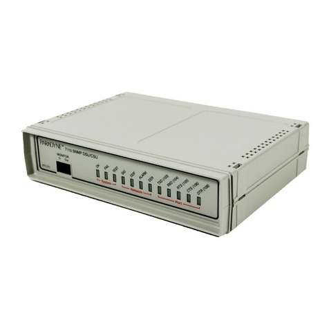 Paradyne 7112 User manual Paradyne 7112 User manual