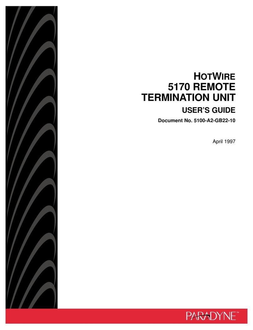 Paradyne HotWire 5170 User manual