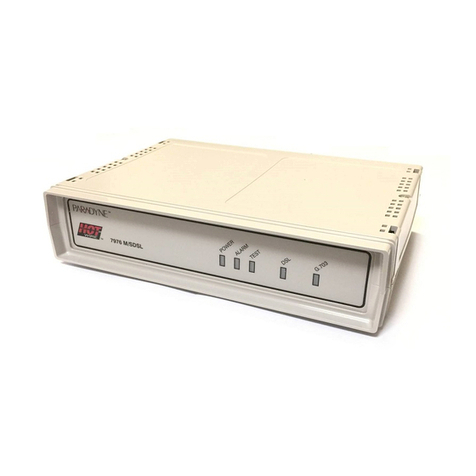 Paradyne Hotwire 7974 User manual
