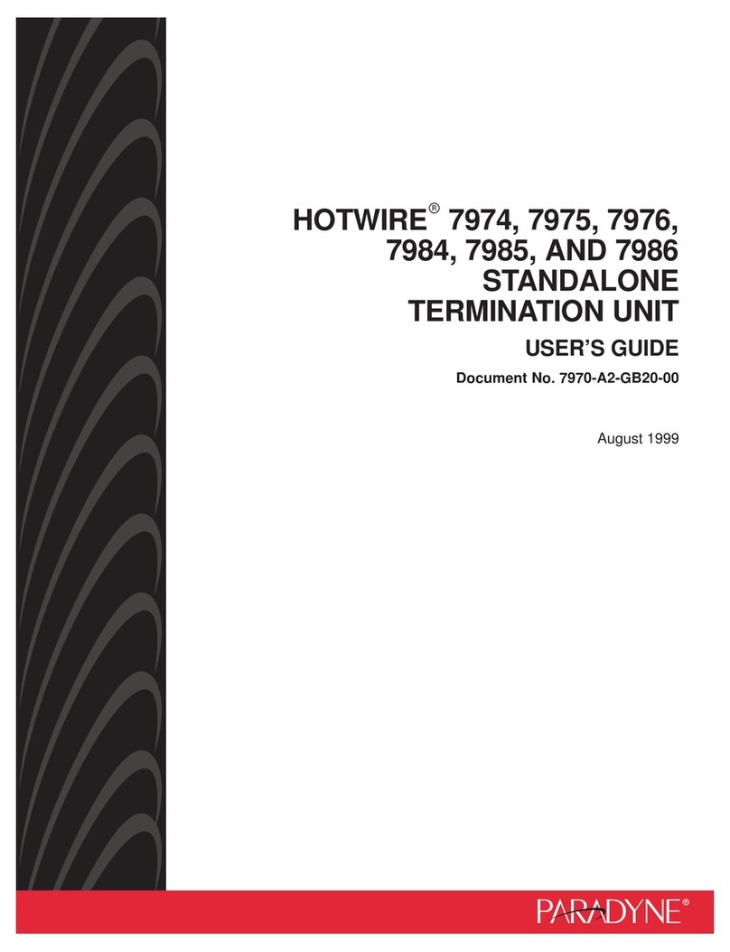 Paradyne Hotwire 7974 user guide