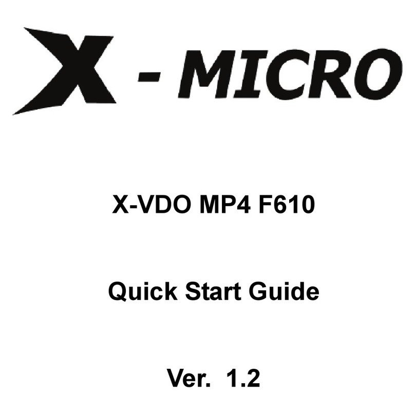 X-Micro XMP3-Y quick start guide