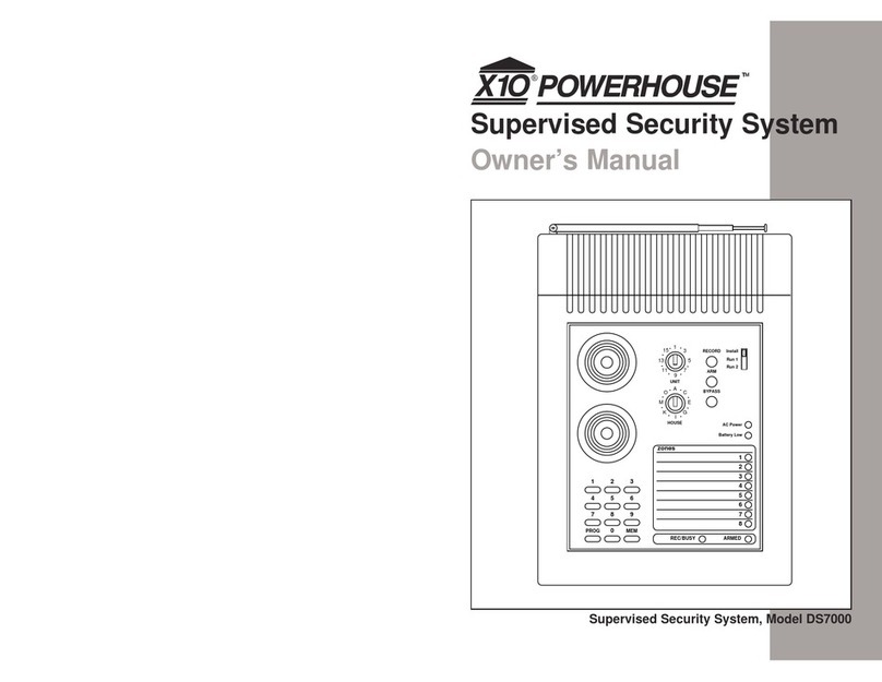 X10 Powerhouse DS7000 User manual