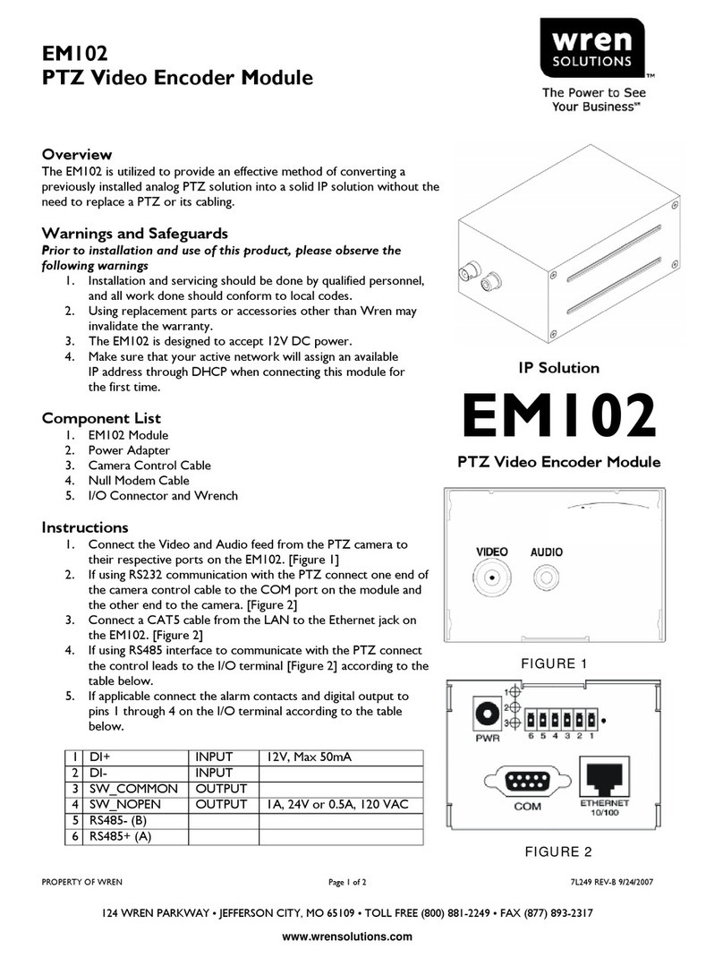 Wren EMI102 user guide