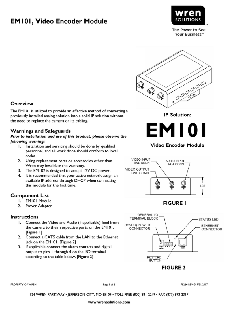 Wren EM101 user guide