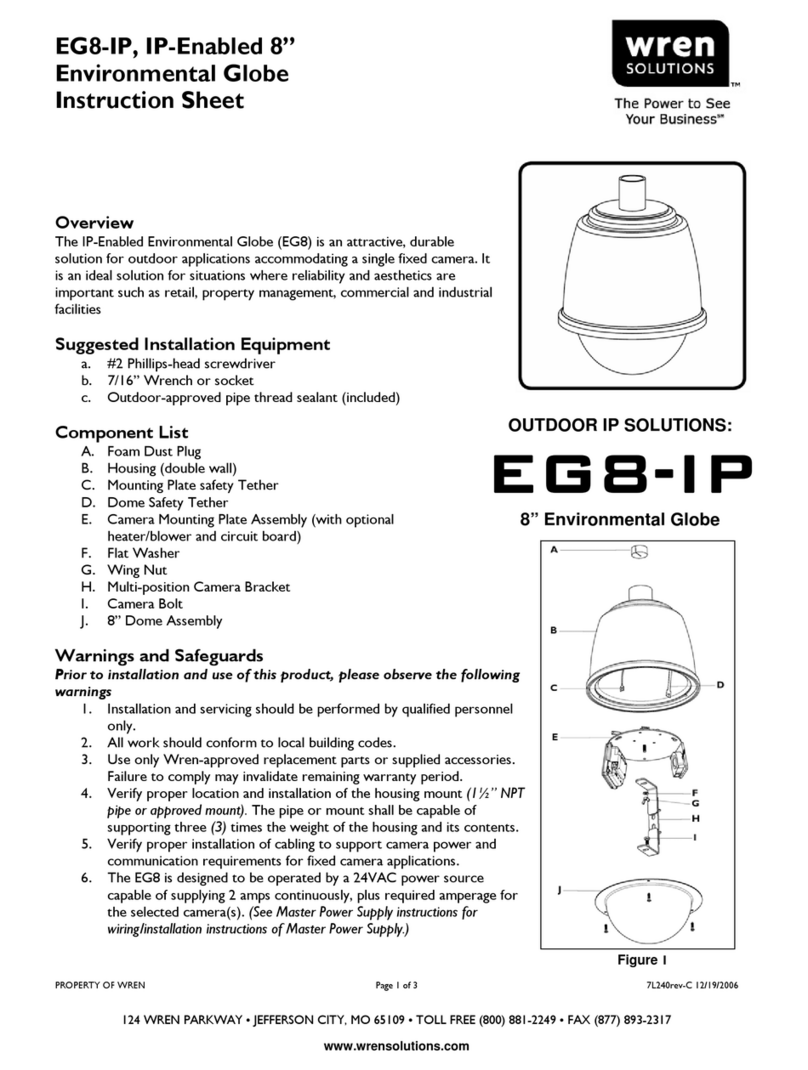 Wren EG8-HB User manual