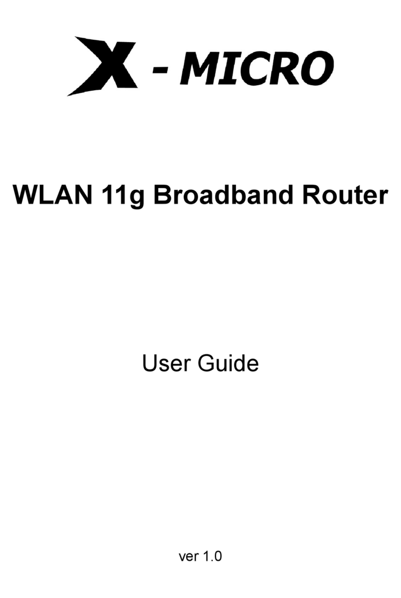 X-Micro XWL-11GRAR User manual