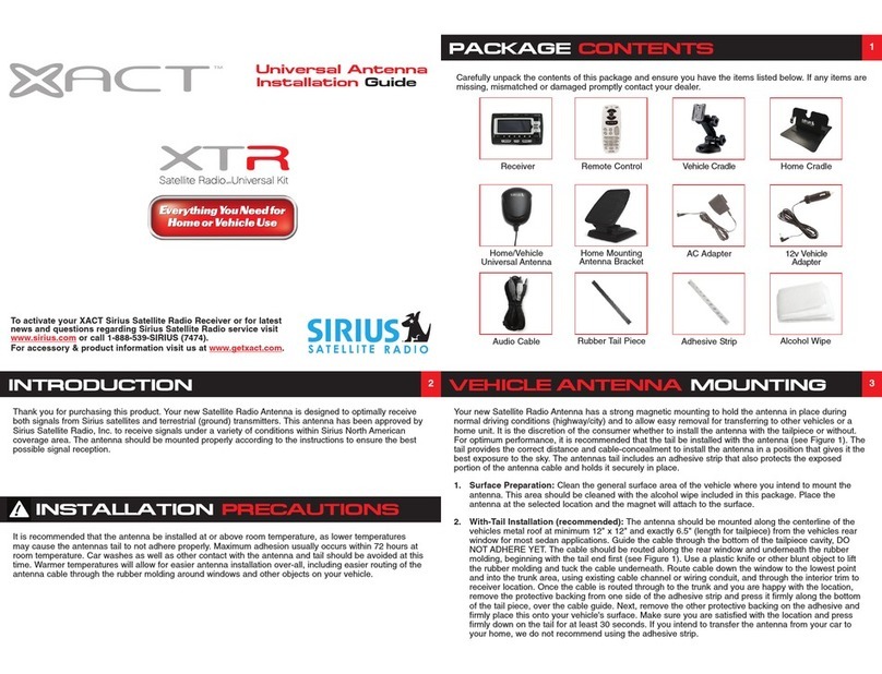 Xact Universal Antenna installation guide