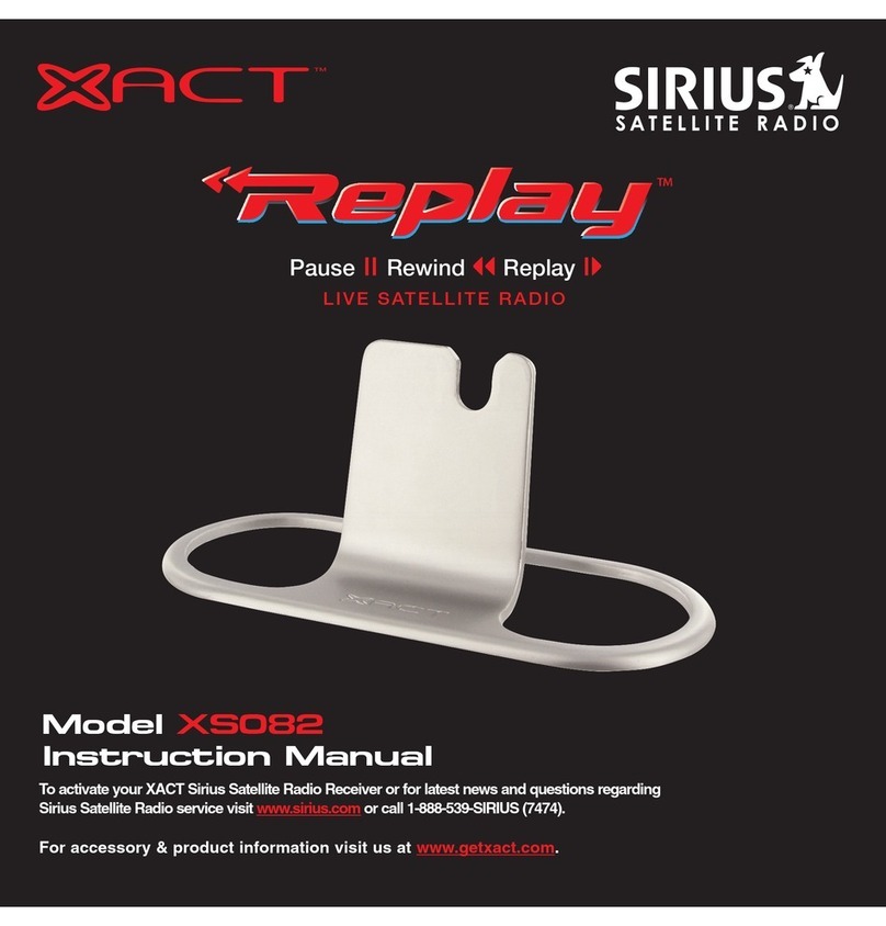 Xact Replay XS082 instruction manual