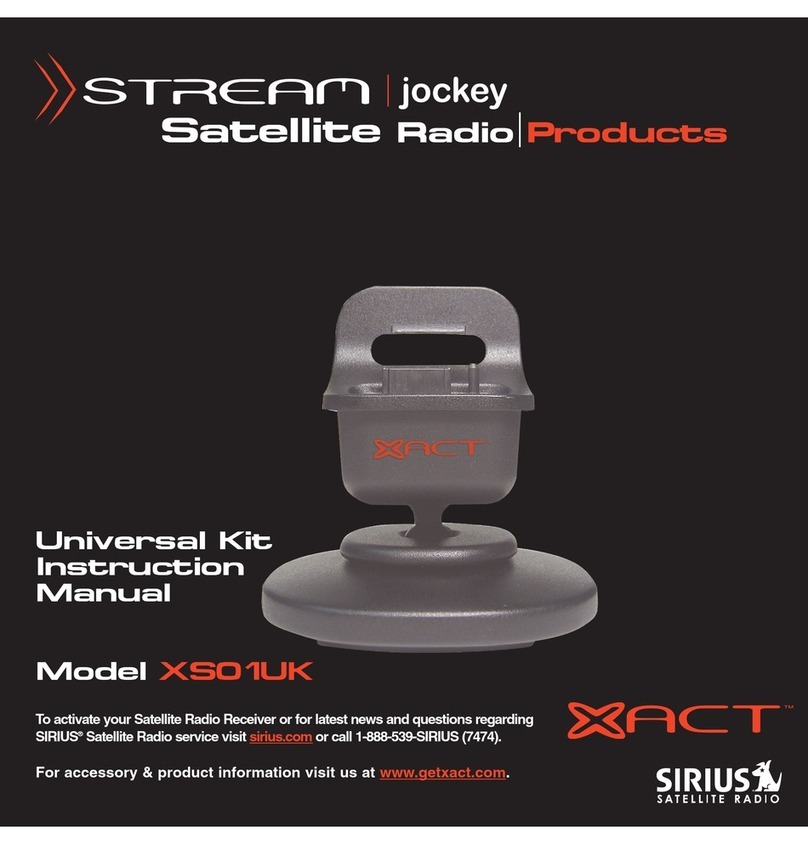 Xact Stream | Jockey XS01UK instruction manual