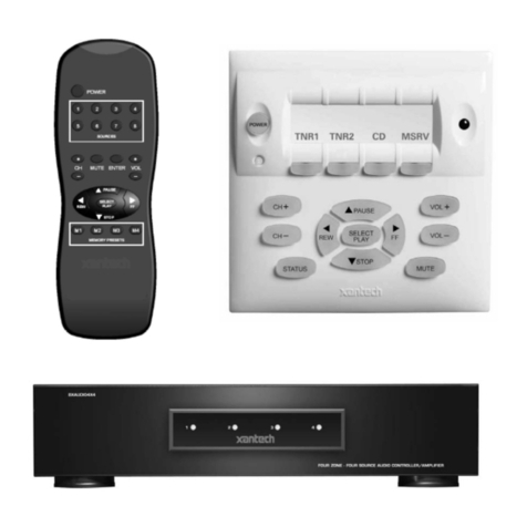 Xantech BXAUDIO4X4 installation instructions