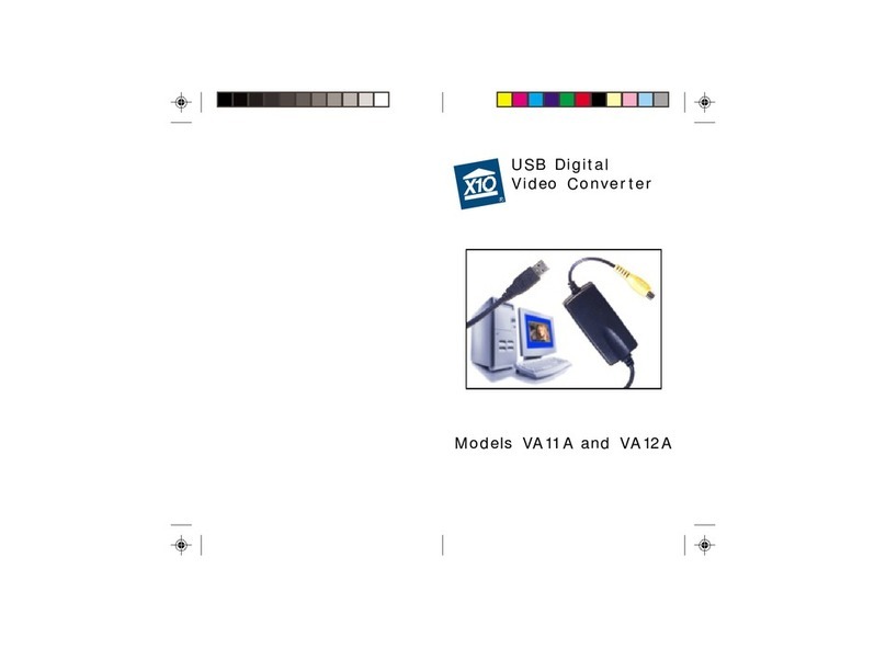 X10 VA11A User manual