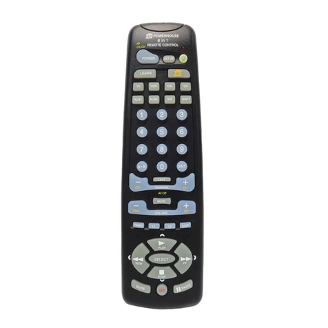 X10 SUPERREMOTE UR24A User manual