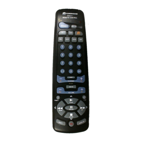 X10 SUPERREMOTE UR19A User manual