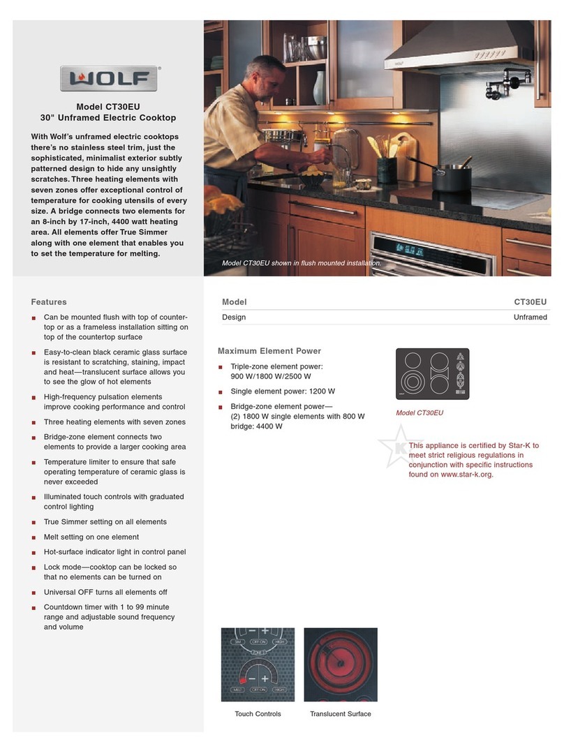 Wolf CT30EU User manual