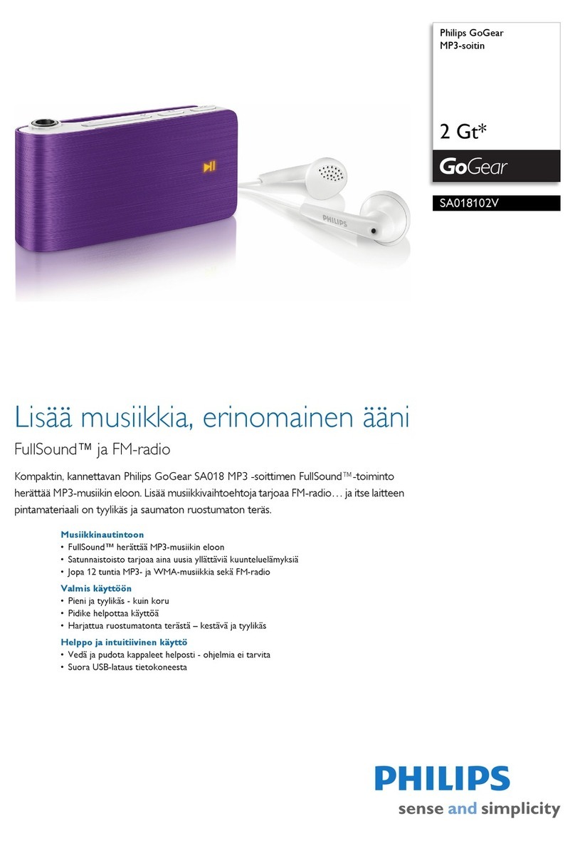 Philips AZ1310 User manual