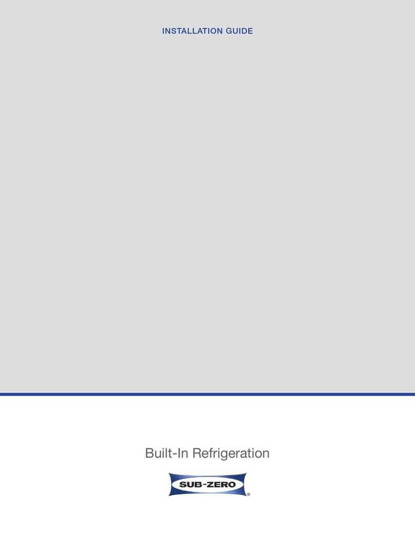 Sub-Zero 600 Series BI-30U installation guide