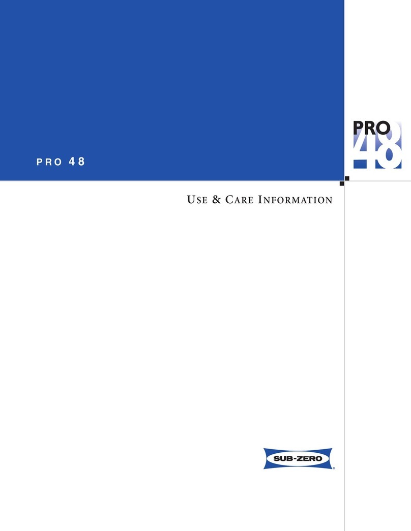 Sub-Zero 648PRO User manual