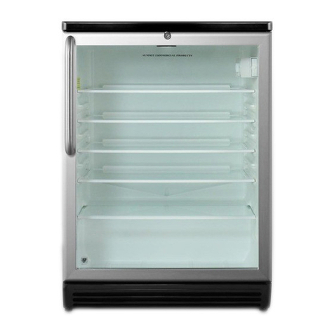 Summit SCR600LOS SERIES Use and care guide