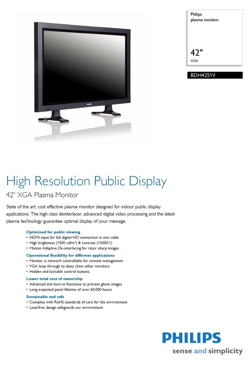Philips BDH4251V User manual