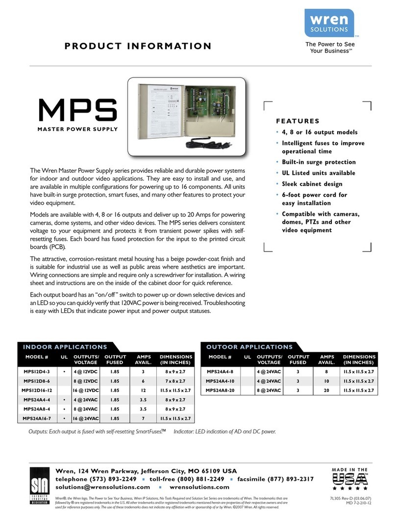 Wren MPS12D16-12 Product information