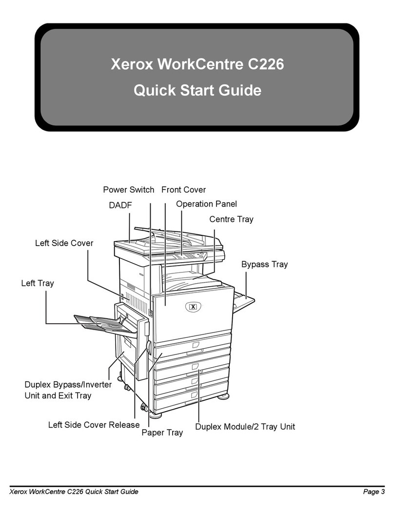 Xerox WorkCentre C226 User manual