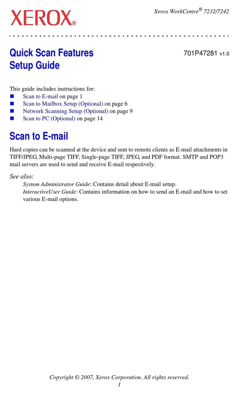 Xerox WorkCentre 7232 User manual