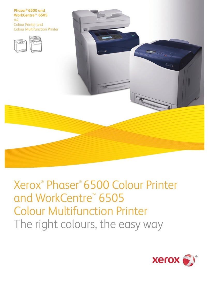 Xerox WorkCentre 6505 User manual