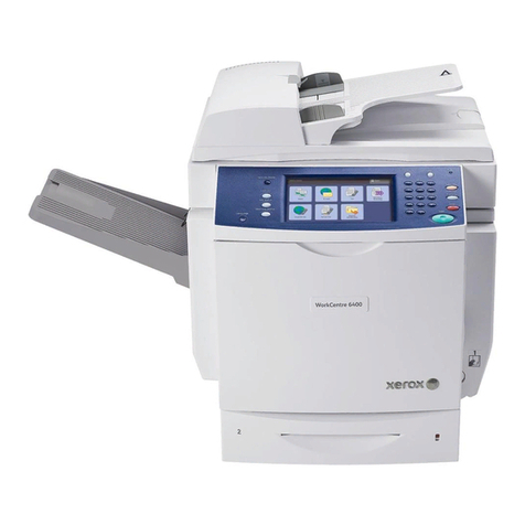 Xerox WorkCentre 6400SFS User manual