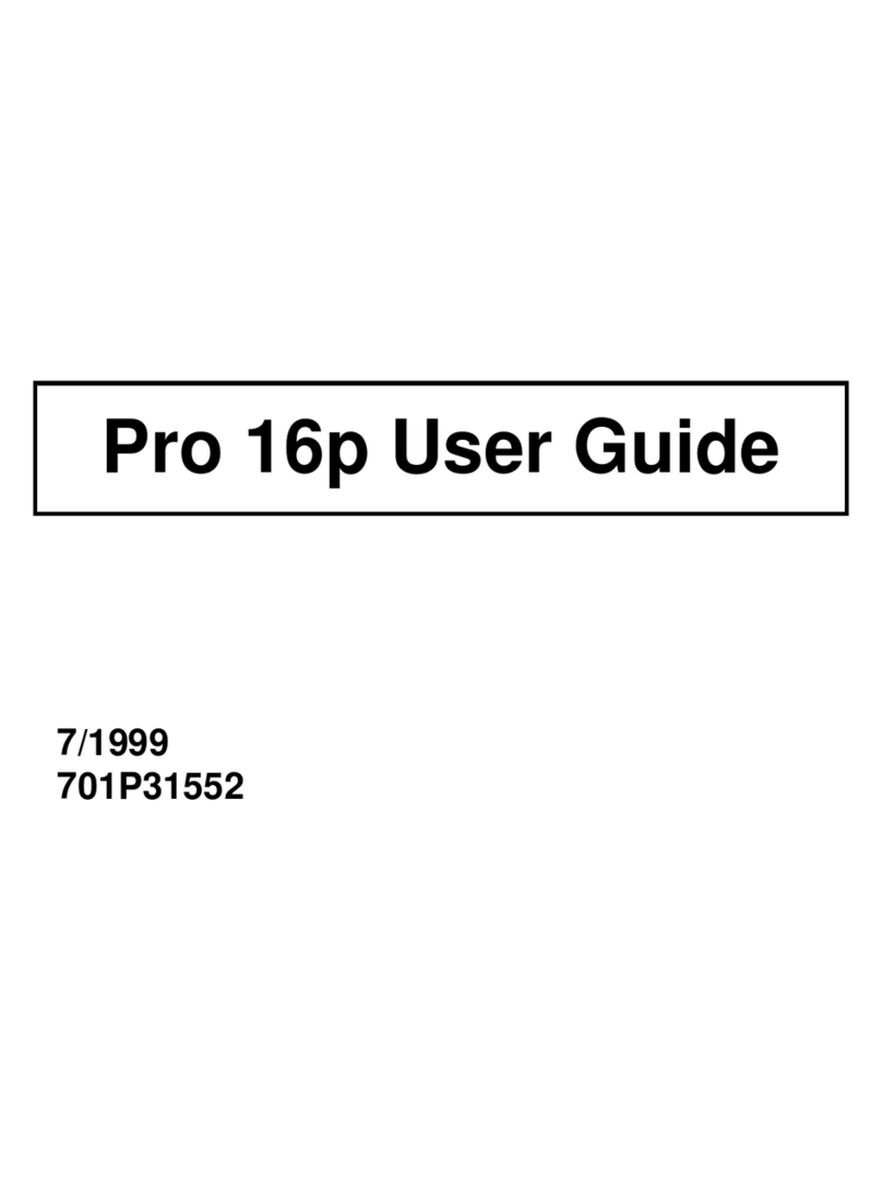 Xerox WorkCentre Pro 16p user guide