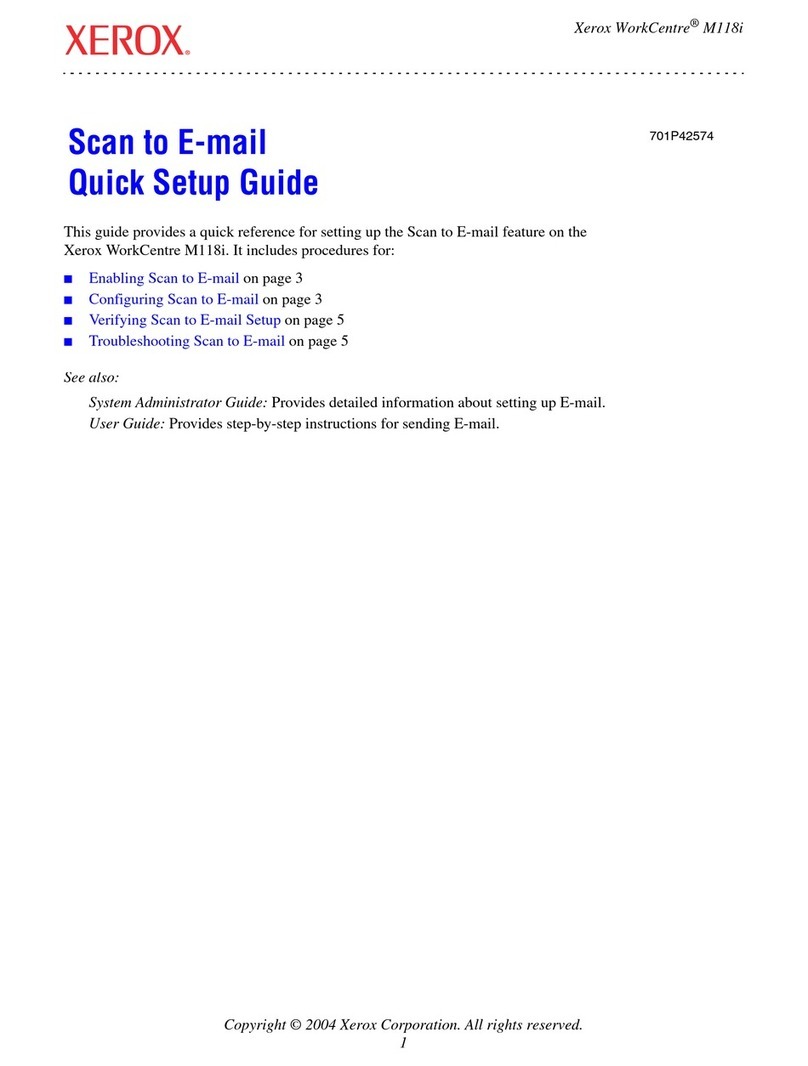 Xerox WorkCentre M118i User manual