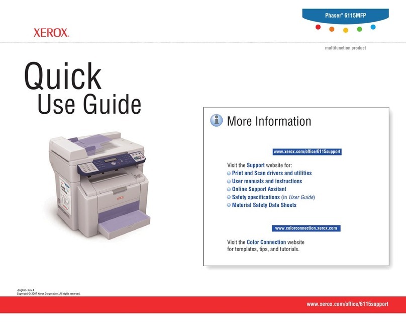 Xerox Phaser 6115 MFP Operating manual
