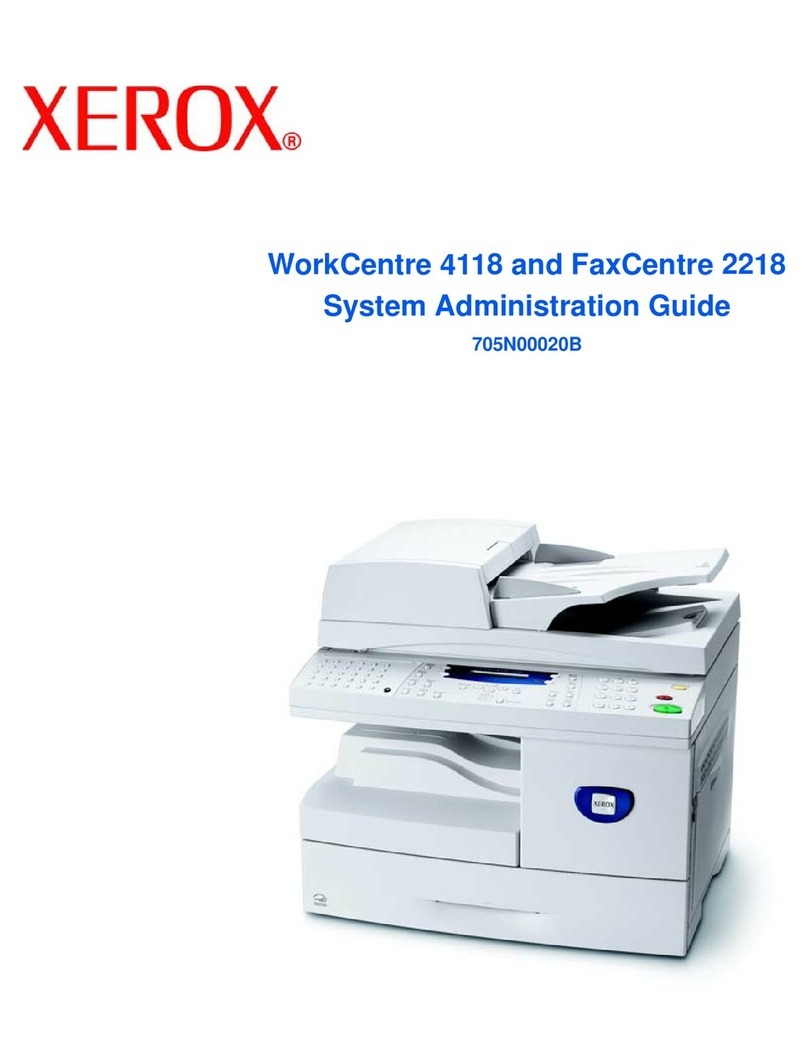 Xerox 2218 - FaxCentre B/W Laser Instruction Manual
