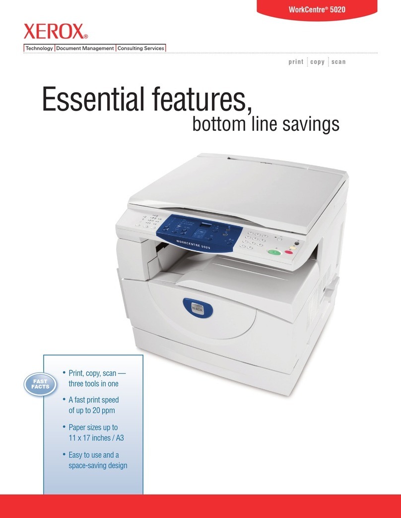 Xerox WorkCentre 5020 User manual