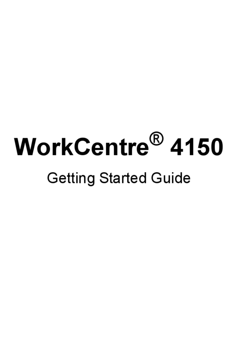 Xerox 4150 - WorkCentre B/W Laser User manual